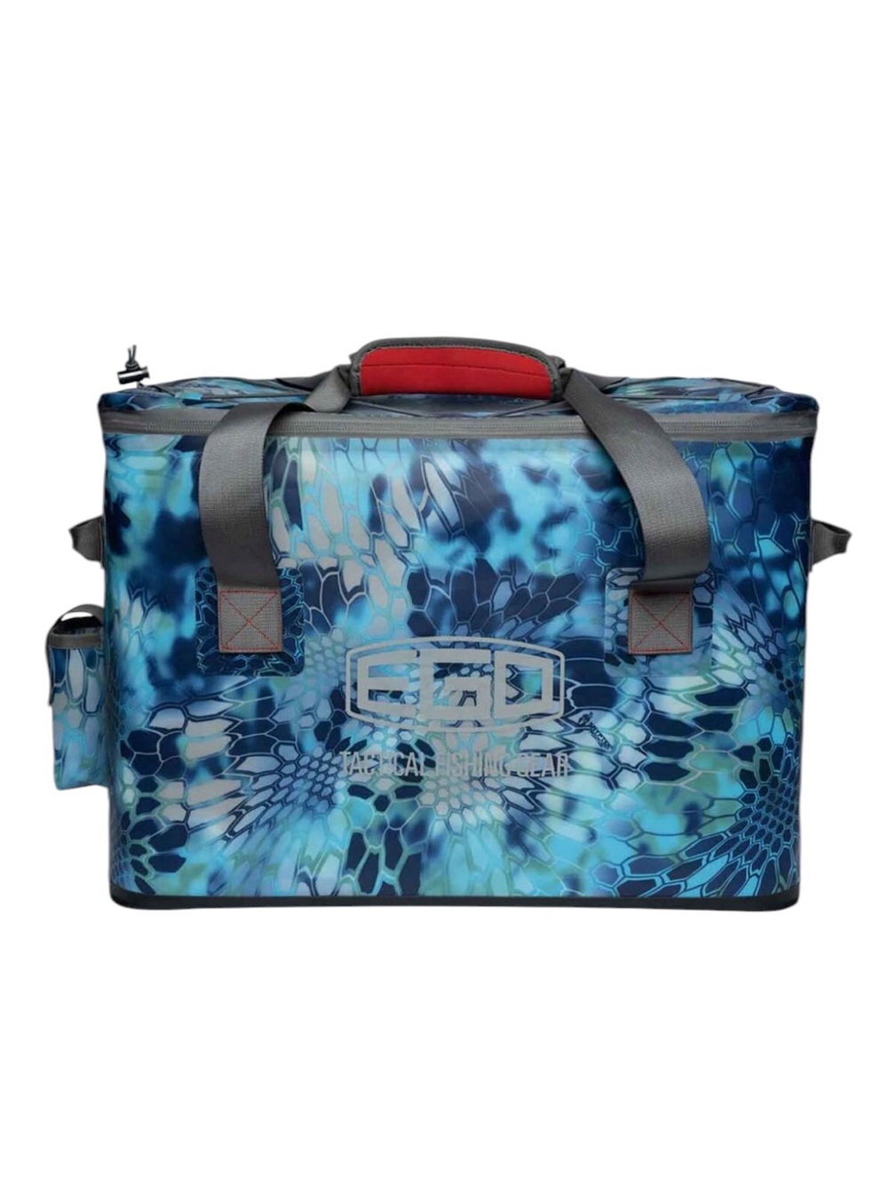 EGO Kryptek Fish Weigh In Catch Cooler Pontus Blue Camo Fishing Waterproof Tote